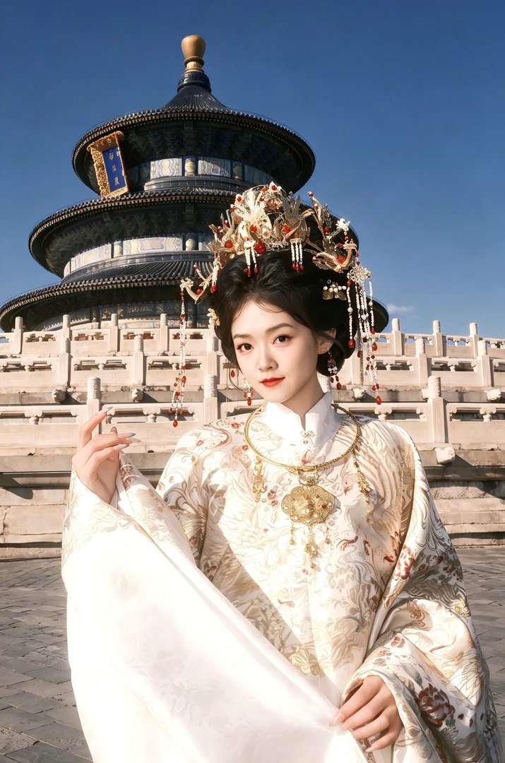 天坛汉服照