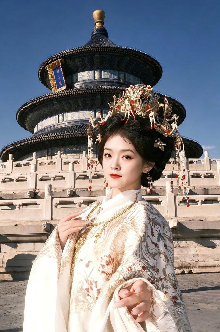 天坛汉服照