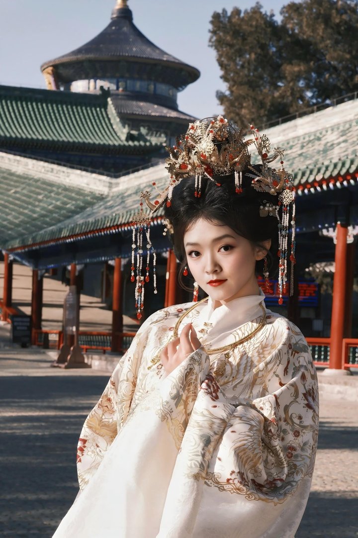 天坛汉服照
