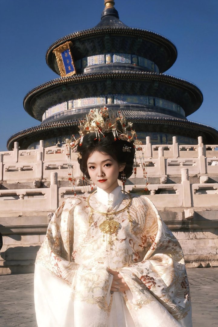 天坛汉服照